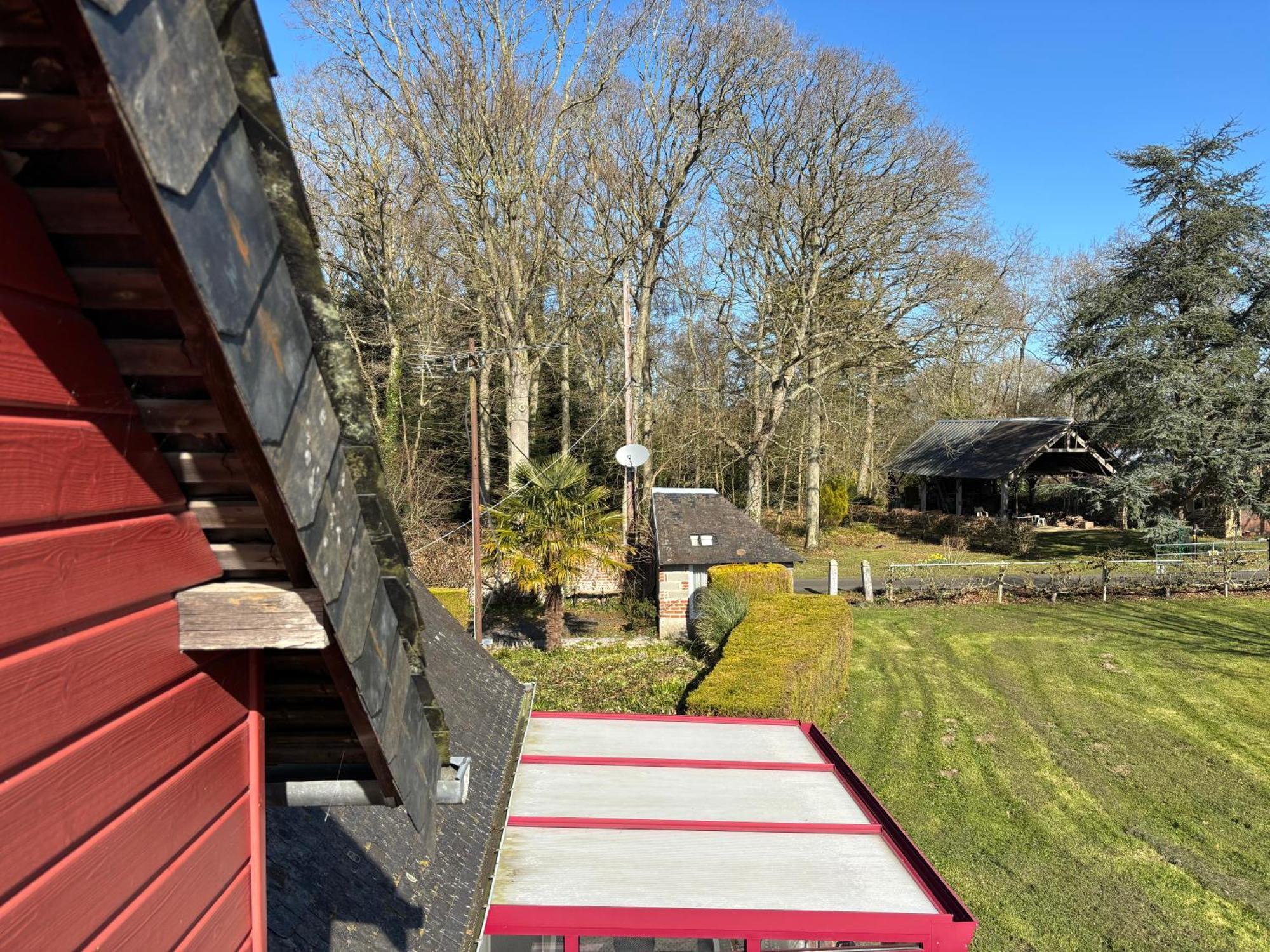 Maison De Campagne Lumineuse Spacieuse Dans Impasse Au Calme A Proximite D'Un Chateau Deux Verandas Grand Jardin Cabane Pour Velos, Pres Port En Bessin Et Bayeux, Proche Plages Du Debarquement Commes Luaran gambar