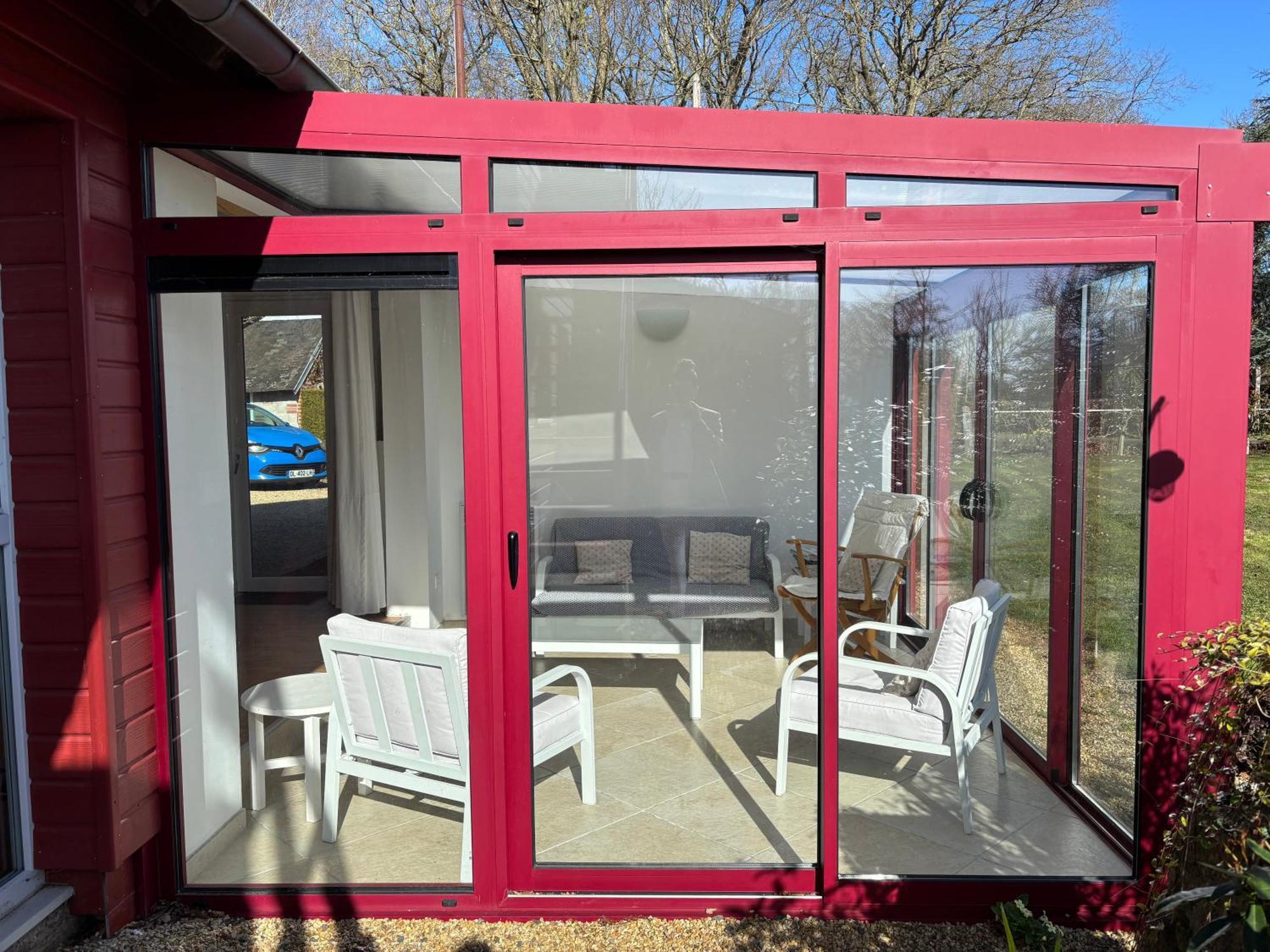 Maison De Campagne Lumineuse Spacieuse Dans Impasse Au Calme A Proximite D'Un Chateau Deux Verandas Grand Jardin Cabane Pour Velos, Pres Port En Bessin Et Bayeux, Proche Plages Du Debarquement Commes Luaran gambar